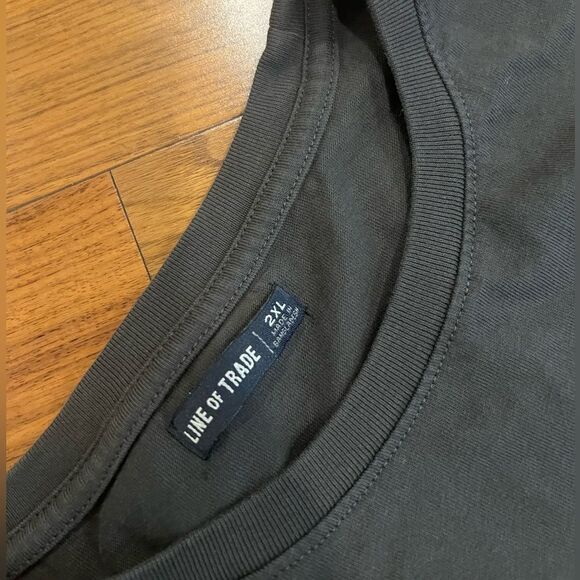 Line of Trade Men's Sturdy Tee shirt size 2XL - Picture 5 of 8